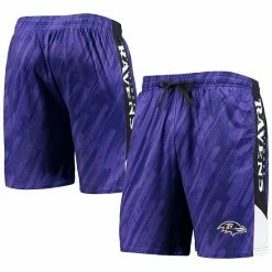 Best Sale ❤️ Unbranded Men's FOCO Purple Baltimore Ravens Static Mesh Shorts ✨
