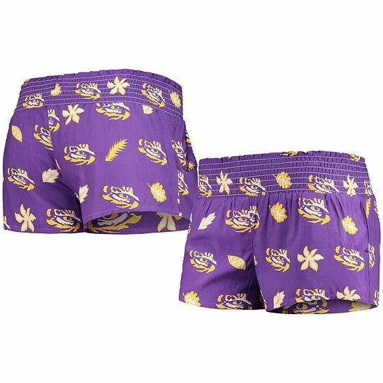Budget 🛒 Unbranded 👩 Women's Wes & Willy Purple LSU Tigers Beach Shorts 🥰 - Image 2