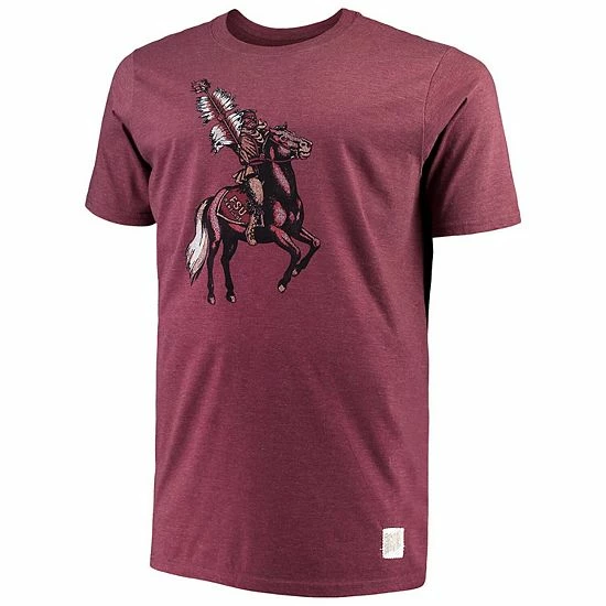 Best deal ❤️ Unbranded Men's Original Retro Brand Garnet Florida State Seminoles Big & Tall Mock Twist T-Shirt 🎁