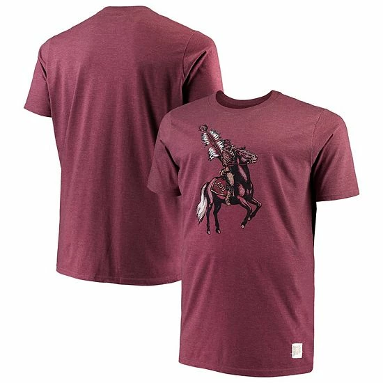 Best deal ❤️ Unbranded Men's Original Retro Brand Garnet Florida State Seminoles Big & Tall Mock Twist T-Shirt 🎁 - Image 2