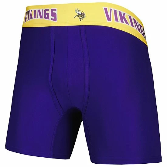 Cheap 💯 Unbranded Men's Concepts Sport Purple/Gold Minnesota Vikings 2-Pack Boxer Briefs Set 🤩 - Image 3