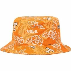 New 😍 Unbranded Men's Reyn Spooner Tennessee Orange Tennessee Volunteers Floral Bucket Hat 💯