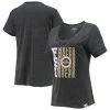 Best deal 👏 Unbranded 👩 Women's League Collegiate Wear Heathered Black Florida State Seminoles Burnout Loose Fit V-Neck T-Shirt 😀