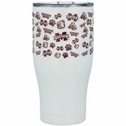Brand new 🛒 Unbranded Mississippi State Bulldogs 24oz. All Over Print Stainless Steel Tumbler 🔥