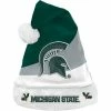 Deals 🤩 Unbranded FOCO Michigan State Spartans Colorblock Santa Hat 🔔
