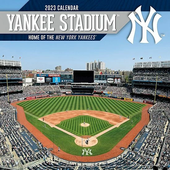 Best Sale 🎁 Unbranded New York Yankees 2023 16-Month Team Wall Calendar 😀 - Image 2