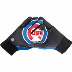 New ✨ Unbranded Men's FOCO Chicago Cubs Palm Logo Texting Gloves 🤩