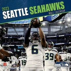 Flash Sale 👏 Unbranded Seattle Seahawks 2023 12" X 12" Team Wall Calendar 🤩