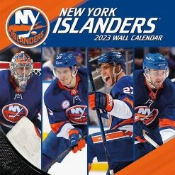 Best Pirce ❤️ Unbranded New York Islanders 2023 12" X 12" Team Wall Calendar 😉