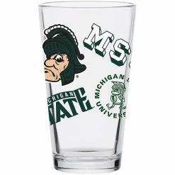 Coupon 😀 Unbranded Michigan State Spartans 16oz. Medley Vintage Pint Glass 😉