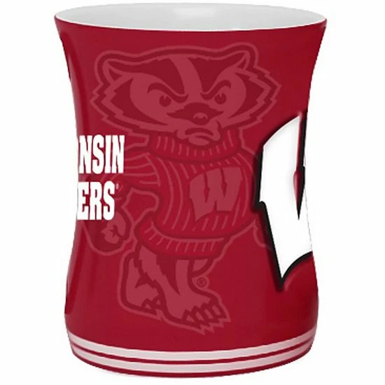 Top 10 ๐ฅฐ Unbranded Wisconsin Badgers 16oz. Sculpted Mug ๐ - Image 3
