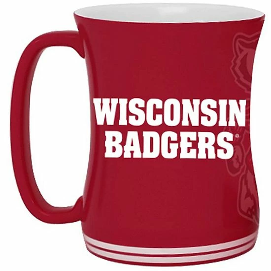 Top 10 ๐ฅฐ Unbranded Wisconsin Badgers 16oz. Sculpted Mug ๐ - Image 4