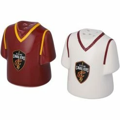 Brand new 💯 Unbranded Cleveland Cavaliers Jersey Salt & Pepper Shaker Set ✔️