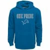 Deals 🥰 Unbranded Kids 7-20 Detroit Lions Team Slogan Fleece Hoodie 🔔