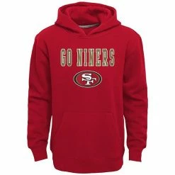 Outlet 😉 Unbranded Kids 7-20 San Francisco 49ers Team Slogan Fleece Hoodie 😉