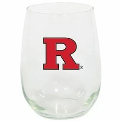 Coupon 🔥 Unbranded Rutgers Scarlet Knights 15oz. Stemless Wine Glass 🌟
