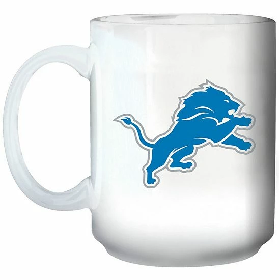 Cheapest 🥰 Unbranded Detroit Lions 15oz. Primary Logo Mug ⭐ - Image 2
