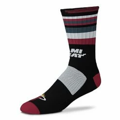 Best Pirce ✔️ Unbranded For Bare Feet Miami Heat Rave Crew 🧦 Socks 🎁