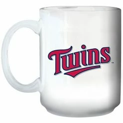 Budget 🎁 Unbranded Minnesota Twins 15oz. Primary Logo Mug 😀