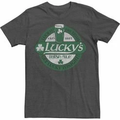 Buy 🔔 Unbranded Big & Tall Fifth Sun Lucky Luck Beer Logo Tee ⌛