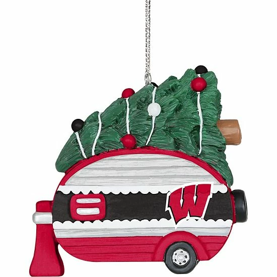 Flash Sale 🎁 Unbranded FOCO Wisconsin Badgers Camper Ornament ❤️ - Image 3