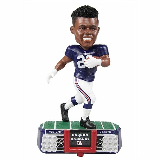 Brand new 😉 Unbranded Saquon Barkley New York Giants Stadium Lights Player Bobblehead 👍 - Image 2