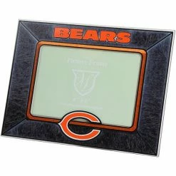Discount 👍 Unbranded Chicago Bears Horizontal Art Glass Frame ✨