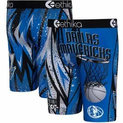 Cheapest 👍 Unbranded Youth Ethika Blue Dallas Mavericks Classic Boxer Briefs 🛒