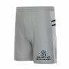 Outlet ⌛ Unbranded Men's Concepts Sport Gray Seattle Kraken Stature Jam Shorts 👏