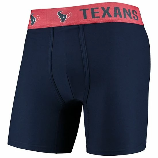 Brand new โ Unbranded Men's Concepts Sport Navy Houston Texans Two-Pack Flagship Boxer Briefs Set ๐ - Image 5