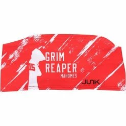 Cheap ⌛ Unbranded Patrick Mahomes Red Kansas City Chiefs Grim Reaper Headband 😀