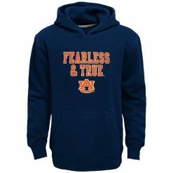 Hot Sale 😉 Unbranded Boys 8-20 Auburn Tigers Team Slogan Fleece Hoodie 🌟