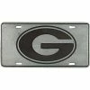 Best Pirce 🎉 Unbranded Pewter Georgia Bulldogs Rectangle License Plate 👍