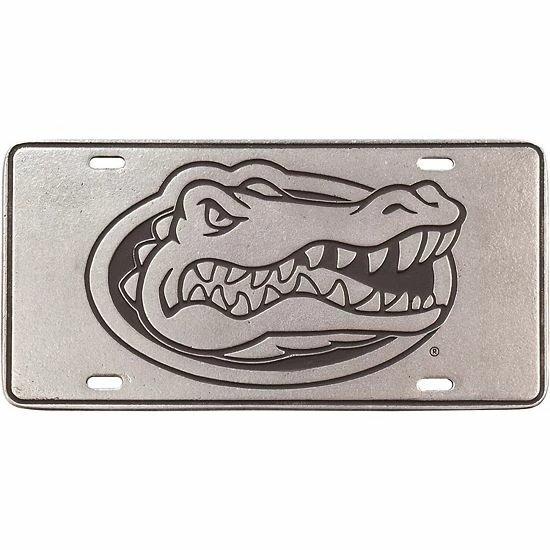 Discount 😍 Unbranded Pewter Florida Gators Rectangle License Plate ✨