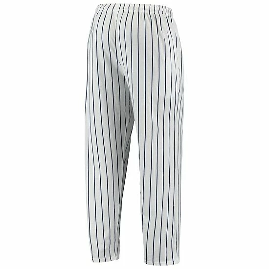 Flash Sale 😀 Unbranded Men's Concepts Sport White/Navy Chicago White Sox Logo Vigor Pinstripe Pants 🔥 - Image 4