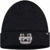 Best Sale 🎁 Unbranded Men's '47 Navy Utah State Aggies Raised Cuffed Knit Hat 🎁