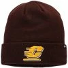 Discount 🛒 Unbranded Men's '47 Maroon Central Michigan Chippewas Raised Cuffed Knit Hat 😉