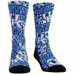 Top 10 🤩 Unbranded 👩 Women's Kentucky Wildcats Logo Sketch Crew 🧦 Socks 😀