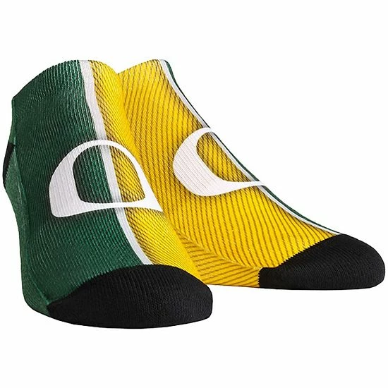 Hot Sale ๐ฅฐ Unbranded Men's Oregon Ducks Campus Stripe Ankle ๐งฆ Socks โ๏ธ