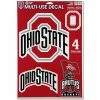Cheap ❤️ Unbranded WinCraft Ohio State Buckeyes 11" X 17" Window Cling Decal Sheet ✨