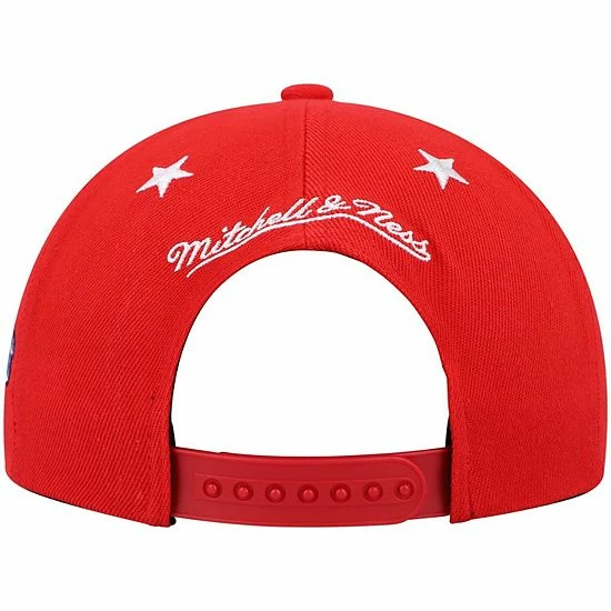 Budget 😍 Unbranded Men's Mitchell & Ness Red Chicago Bulls Hardwood Classics 1997 NBA All-Star Weekend Top Star Snapback Hat 🌟 - Image 5