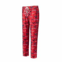 Best deal ❤️ Unbranded 👩 Women's Concepts Sport Red Washington Capitals Breakthrough Allover Logo Sleep Pants 🎉