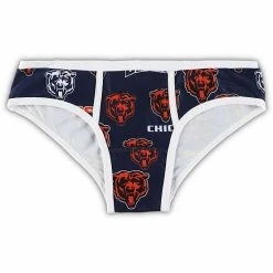 Best Sale 💯 Unbranded 👩 Women's Concepts Sport Navy Chicago Bears Breakthrough Allover Print Knit Panties ⭐