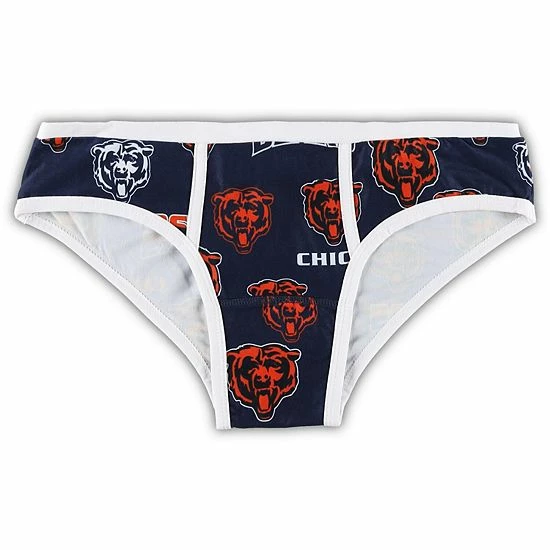 Best Sale 💯 Unbranded 👩 Women's Concepts Sport Navy Chicago Bears Breakthrough Allover Print Knit Panties ⭐