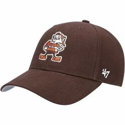 Budget ✨ Unbranded Youth '47 Brown Cleveland Browns Team Basic MVP Adjustable Hat 🥰
