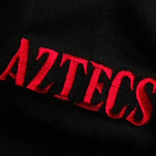 Promo 🤩 Unbranded 👩 Women's Stadium Athletic Black San Diego State Aztecs Big Logo Pullover Hoodie 🎉 - Image 4
