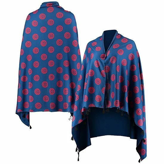 Coupon 🔥 Unbranded FOCO Chicago Cubs Wrap Scarf 🎁 - Image 2