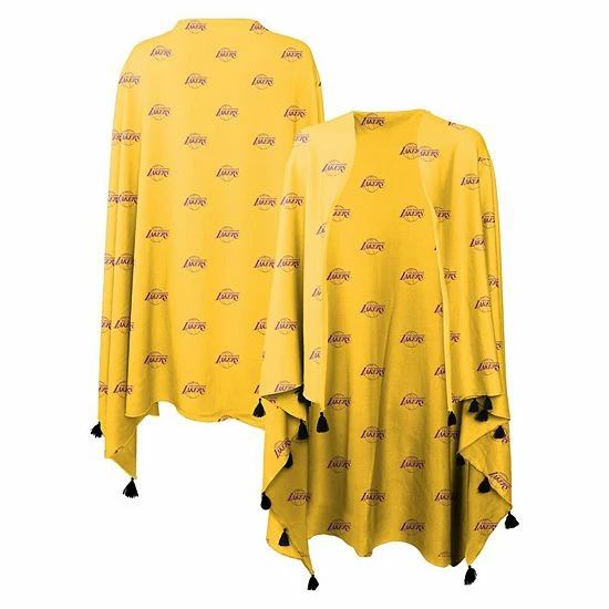 Outlet 😀 Unbranded FOCO Los Angeles Lakers Wrap Scarf ⭐