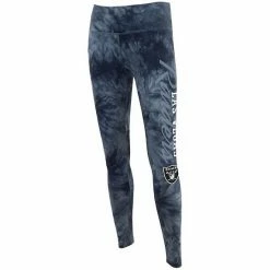Promo ⭐ Unbranded 👩 Women's Concepts Sport Black Las Vegas Raiders Burst Tie-Dye Leggings ⌛