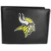 Discount ✔️ Unbranded Minnesota Vikings Logo Bi-Fold Wallet 🌟